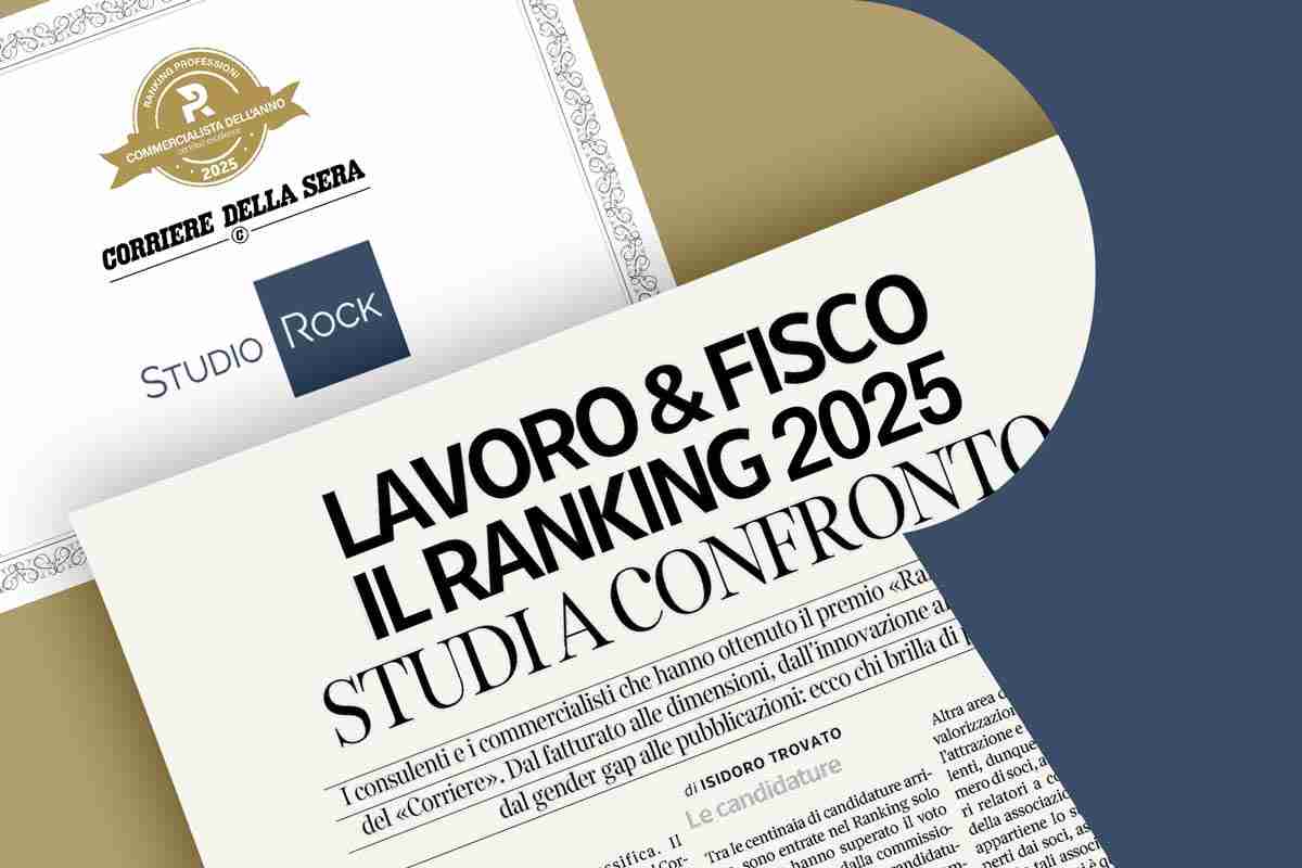 Studio Rock “Commercialista dell’anno 2025”