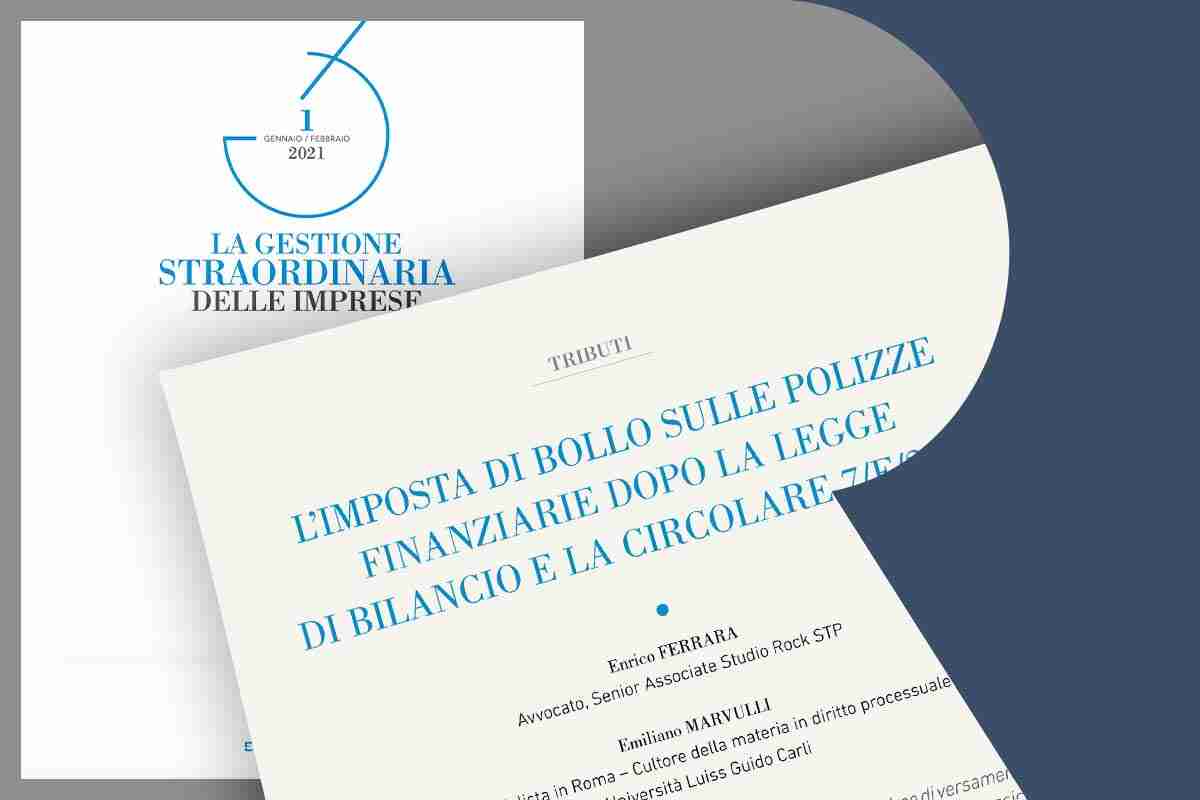 La Gestione straordinaria delle imprese