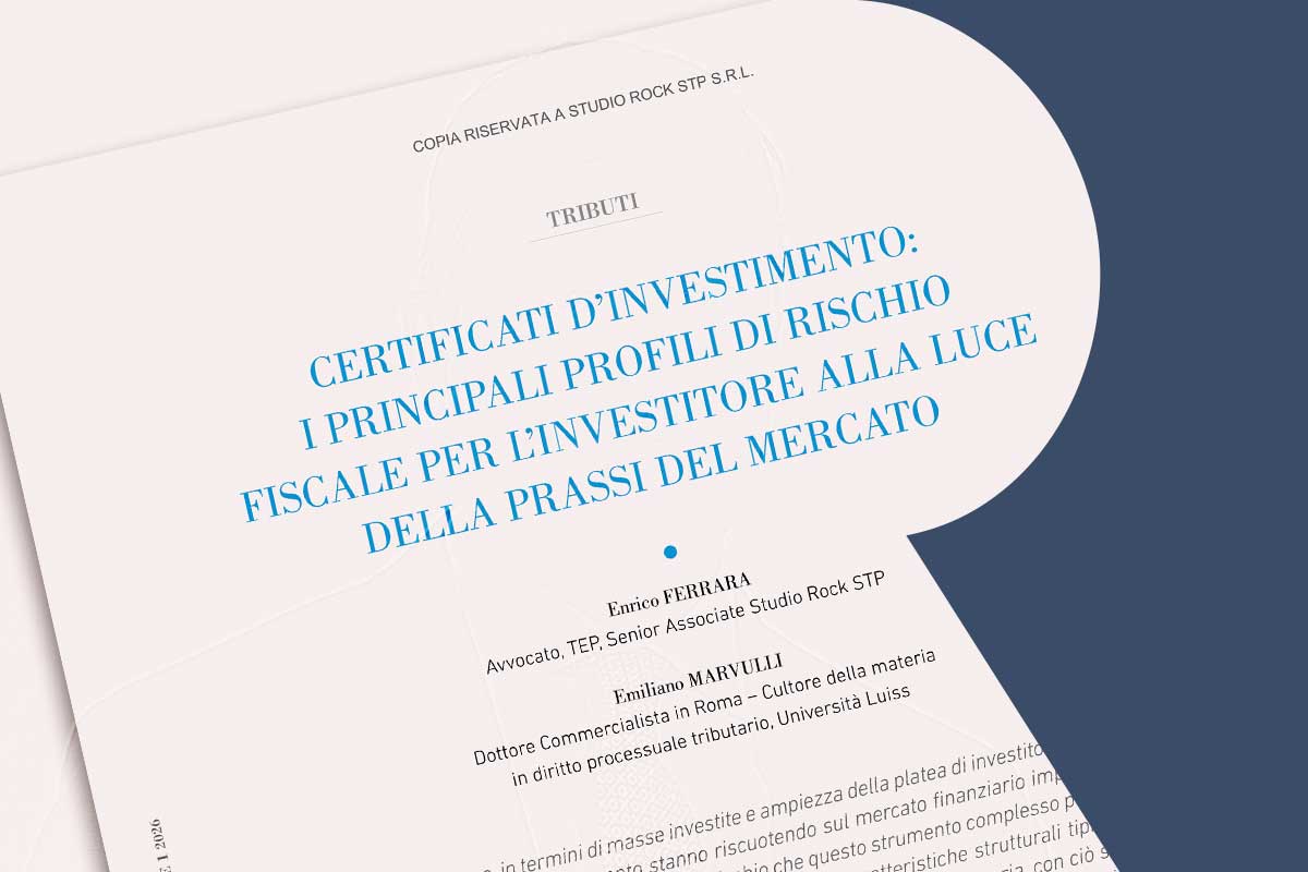 Certificati d’investimento